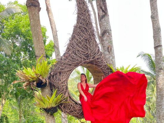 【映える！巨大ブランコ/スウィング+巨大な鳥の巣、ハートなどフォトスポット】絶景の中、巨大ブランコを漕いで風を感じよう«貸切/日本語/ホテル送迎/アレンジ自由»