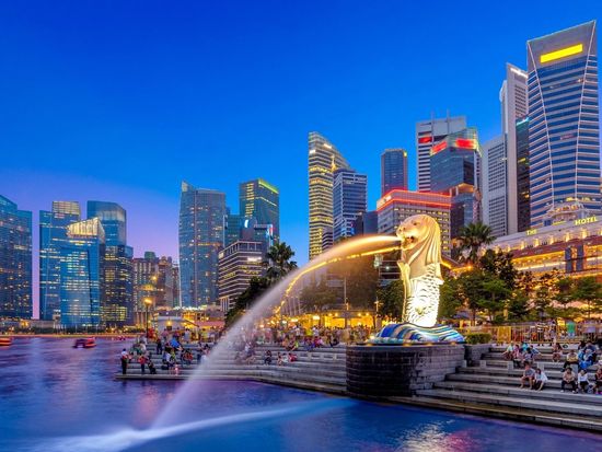 シンガポール夜景2 (2)