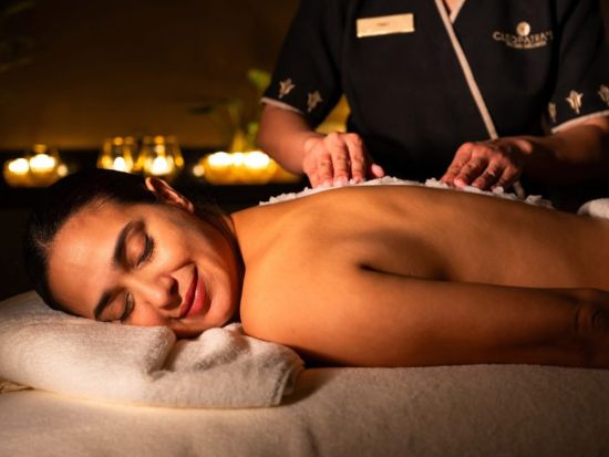 【スパ予約】『クレオパトラ・スパ（Cleopatra’s Spa）』　エジプト風インテリアが彩る優雅な癒し空間＜ワフィ・シティ内＞
