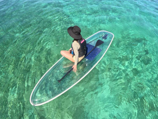 青の洞窟シュノーケリング クリアSUP・クリカヤック付きプランあり★迷ったらココにお任せ！★GoPro撮影付＜少人数制／恩納村発＞