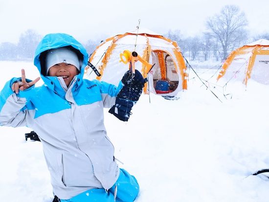 札幌ワカサギ釣りツアー Sapporo Ice Fishing tour 2