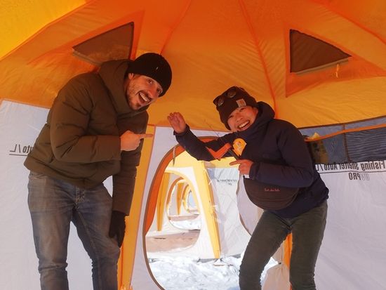 札幌ワカサギ釣りツアー Sapporo Ice Fishing tour 9