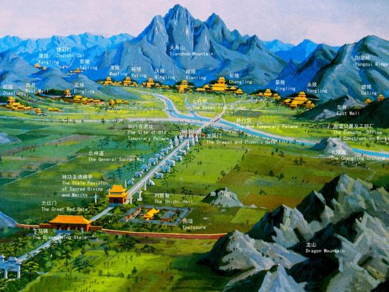 世界遺産　明の十三陵「長陵」入場券事前購入　明の十三陵の最古にして最大の皇帝陵を見学！ ＜当日までお申し込み可能＞