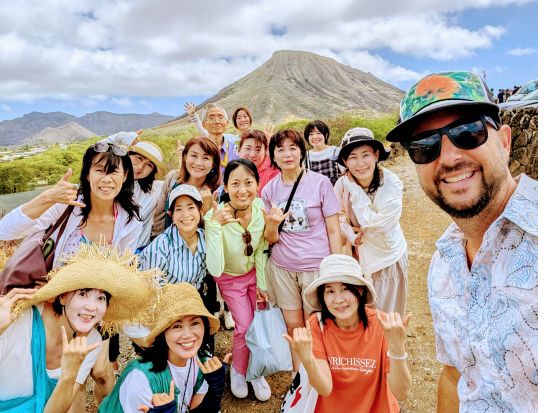 ハワイで18年以上のベテラン現地アメリカ人ガイドと巡るオアフ島完全貸切ツアー♪団体OK＜1～14名／4～13時間／日本語・英語ガイド選択可／空港送迎可＞