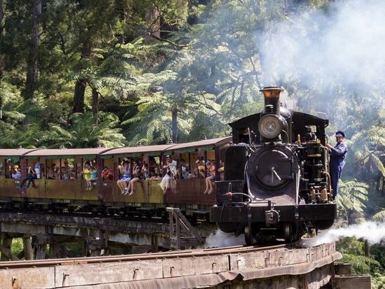 puffing billy train