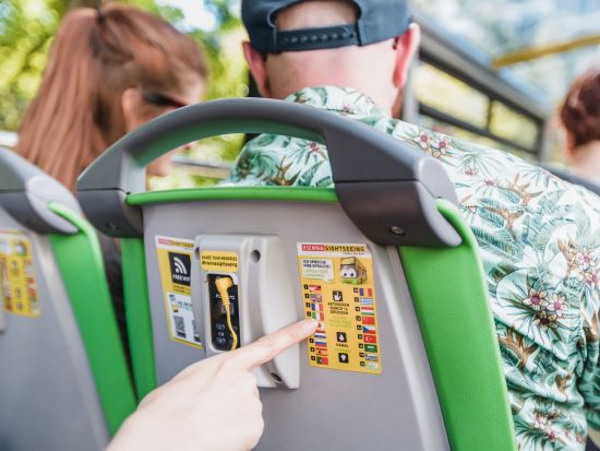 ウィーン市内　乗り降り自由バスチケット ＜日本語オーディオガイド＞