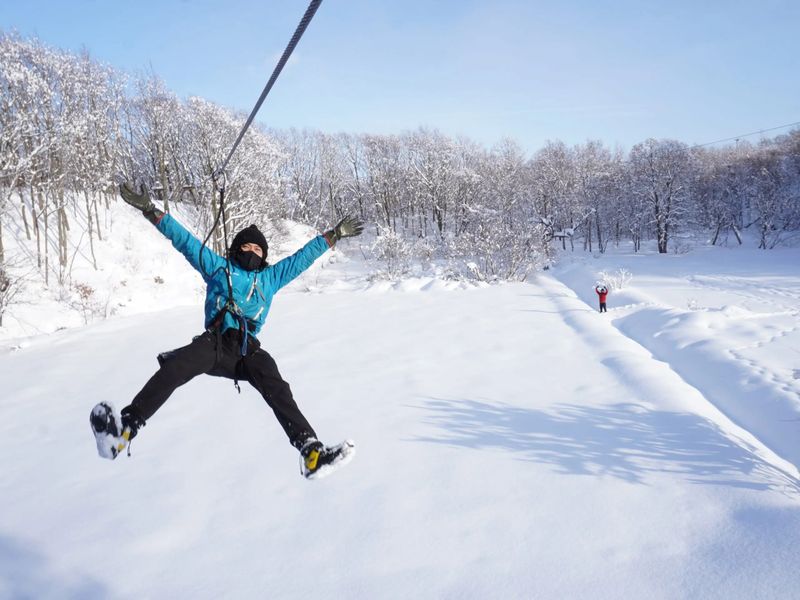 200ｍロングジップスライド