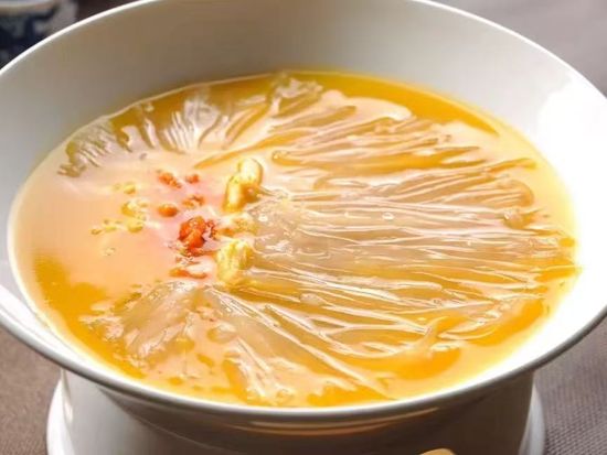 蟹榭蟹宴蟹みそとフカヒレ姿煮