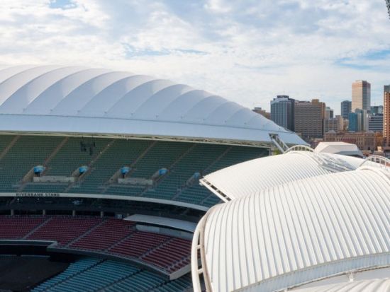 アデレード・オーバル（Adelaide Oval）ルーフクライムツアー　地上50mのスリル＆絶景とアデレードの街並みを満喫！＜2時間／アデレード発＞