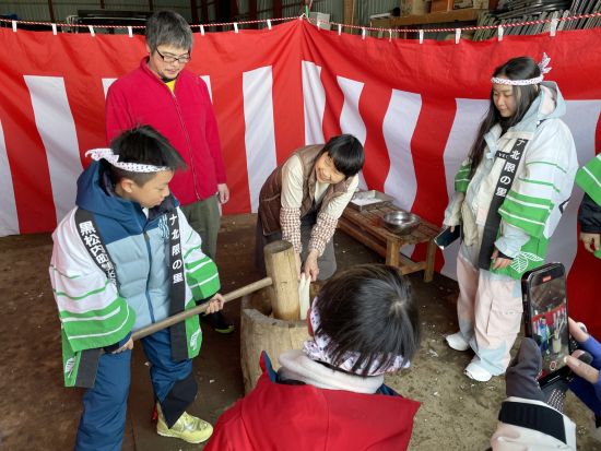 そば打ち＆スノーシューツアー 自然と文化を味わう1日体験 本格もちつき＆大福作りも満喫♪＜昼食付／約5時間／黒松内町＞