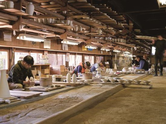 柿右衛門窯_細工場