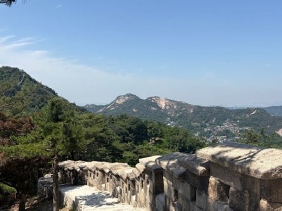 【春・秋限定】ソウル漢陽都城道トレッキング　森に詳しいガイドと北岳八角亭＋彰義門＋敬義門を散策＜日本語ガイド／昼食付き＞