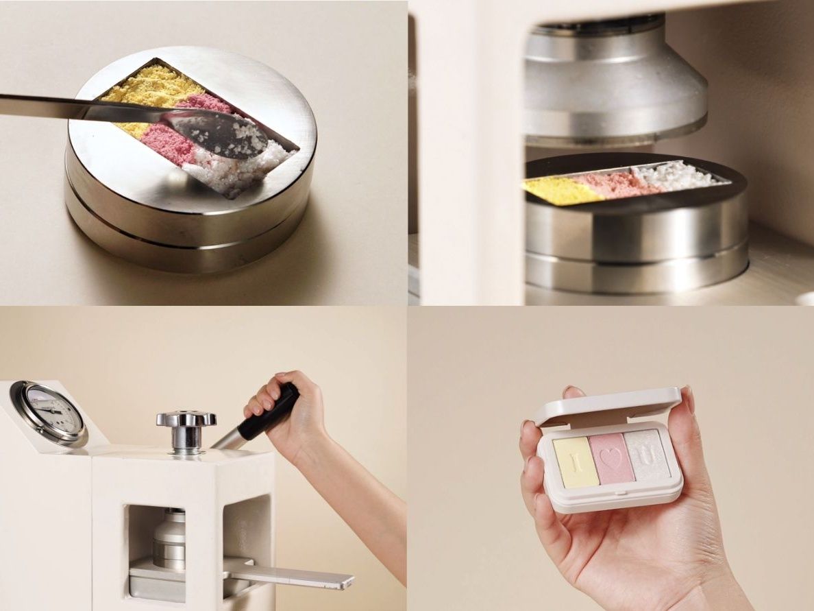 コスメ作り体験ツアー エスポア「espoir」延南店でオリジナルコスメ