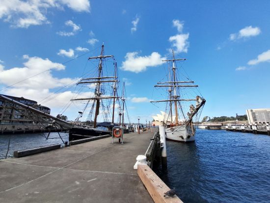 シドニーハーバー ランチクルーズ　歴史あるクラシック帆船でオペラハウスなどの絶景と新鮮な昼食を満喫！＜2時間／シドニー発＞