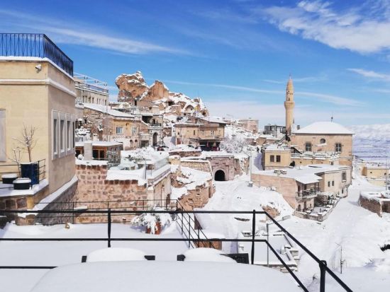 カッパドキア洞窟ホテル宿泊プラン【1泊2日】ヘリケ・ケイブホテル（HELIKE CAVE HOTEL）