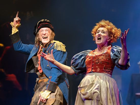 Adam Gillen and Marina Prior. Photo by Danny Kaan