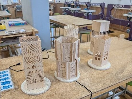 北見バスフリーチケット(2日券)付北海道の木材で作ろう！冬の木工芸　～心癒す和みのランプシェード～＜2026年2月1日～3月7日　北見市おんねゆ温泉2日間＞