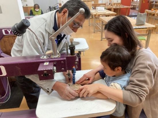 北見バスフリーチケット(2日券)付北海道の木材で作ろう！冬の木工芸　～心癒す和みのランプシェード～＜2026年2月1日～3月7日　北見市おんねゆ温泉2日間＞