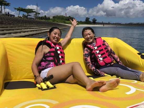 ちょい遊び3種のマリンスポーツ 観光の合間に楽しむ沖縄の海♪初心者も安心のマリン体験＜30分／写真サービス／本部町＞