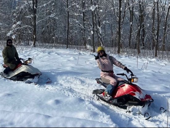 【北海道・仁木町】スノーモービル体験＜おためし30分＞手ぶらＯＫ！お子様でも安心！記念撮影込み！