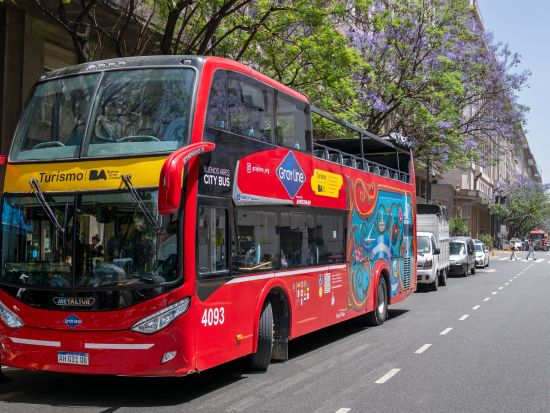 ブエノスアイレス 乗り降り自由バスチケット（Hop on Hop off）24～72時間パス選択可＜日本語オーディオガイドあり＞