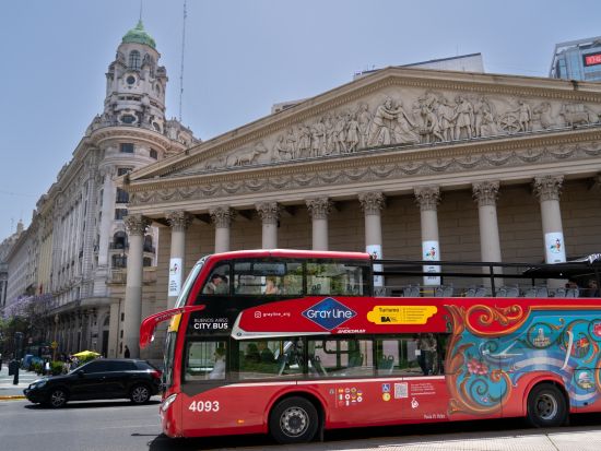 ブエノスアイレス 乗り降り自由バスチケット（Hop on Hop off）24～72時間パス選択可＜日本語オーディオガイドあり＞