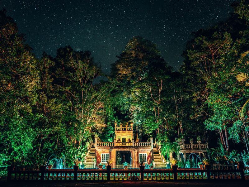 Castle Night with Stars resize