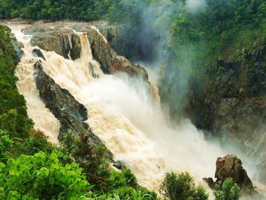 Barron Gorge after rain 10.1.24