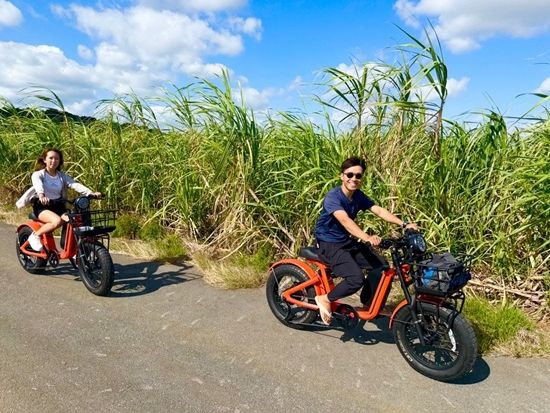 宮古島の絶景を満喫♪電動自転車で巡る綾道サイクリングツアー＜シギラ