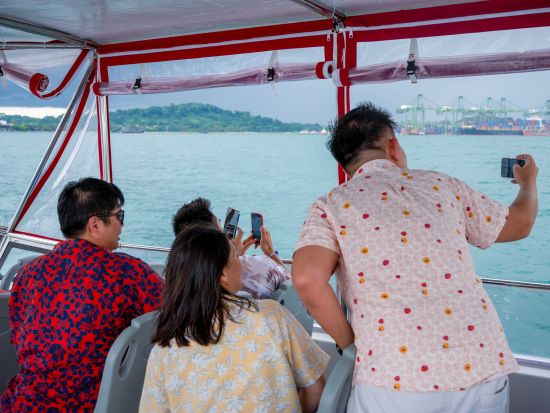 島めぐりスピードボートで1日パス　シンガポール南部沿岸＆サザンアイランド自由巡り＜乗り降り自由＞