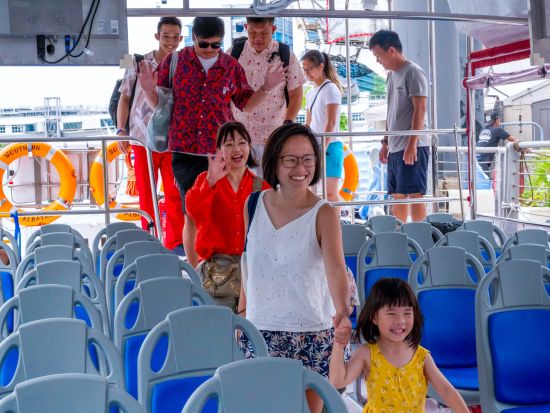 島めぐりスピードボートで1日パス　シンガポール南部沿岸＆サザンアイランド自由巡り＜乗り降り自由＞