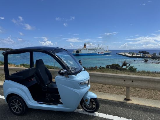 往復フェリー＆トゥクトゥク乗り放題 ～もとぶ船旅プラン～ 本部町を自由にゆっくり満喫しよう！嬉しい商品券プレゼント付◎＜日帰りor1泊2日＞