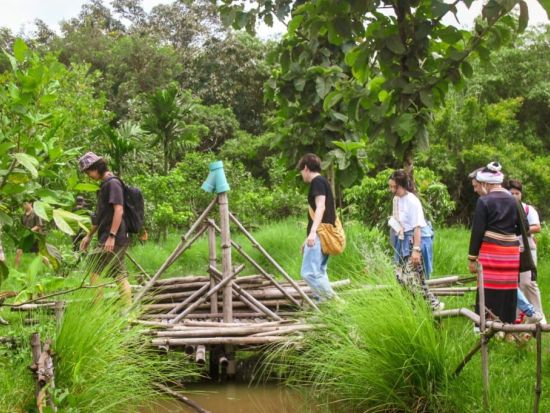 少数民族タイルー族の暮らし体験ツアー　伝統文化＋食文化体験＋現地の人との温かい交流＜午前／日本語ガイド＞