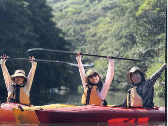 西表島 ピナイサーラの滝 カヤック＆トレッキング 半日で滝壺体験＜午前・午後選択可／送迎・写真付き／西表島＞