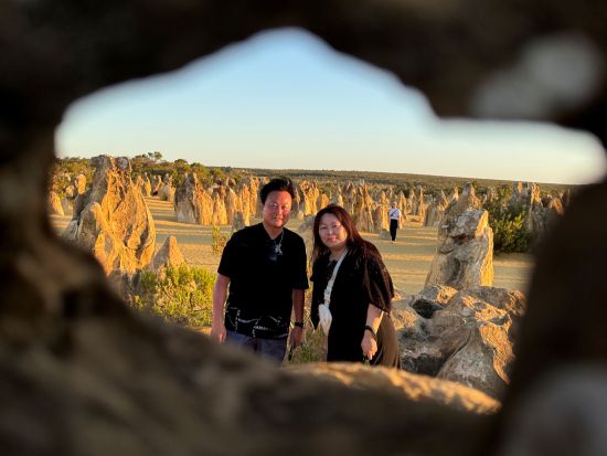 ピナクルズ サンセット＆星空観賞ツアー！幻想的な色に染まる夕空と天然のプラネタリウムに感動＜夕食付／日本語ガイド／パース発着＞