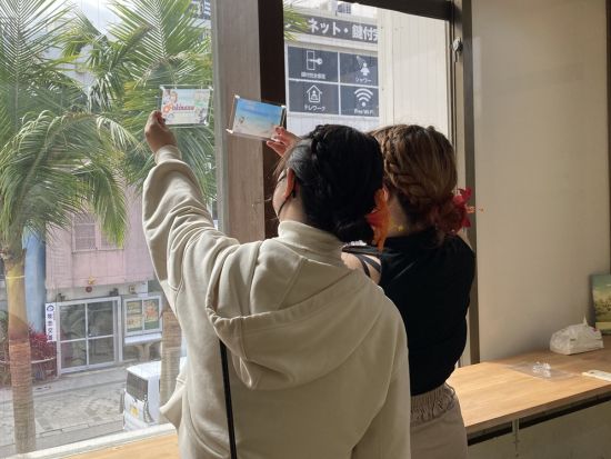 おしゃれなpicture art体験！国際通りで楽しむ透け感フォトアート制作＜那覇／30分＞