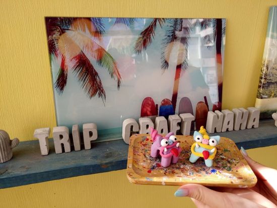 国際通りでシーサー作り体験！自由に彩る世界に1つのマイシーサー＜那覇／2時間＞