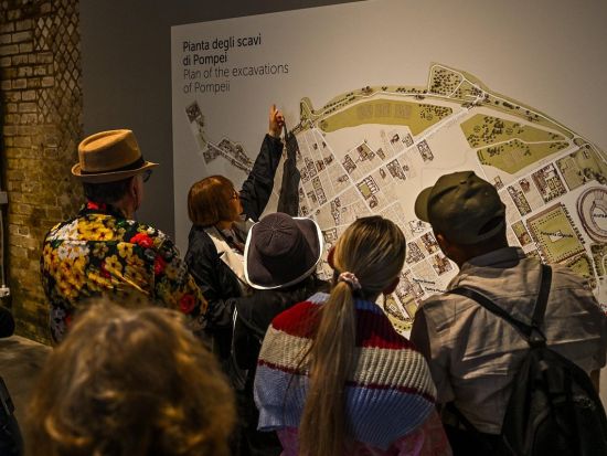 世界遺産ポンペイ日帰り観光ツアー　日本語オーディオガイド付き＜英語／ナポリ発＞