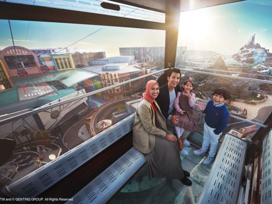 ゲンティン・ハイランド ケーブルカー乗車券　事前予約サービス　スカイトロポリス乗り放題チケット付きプランも選択可能！ ＜片道または往復＞