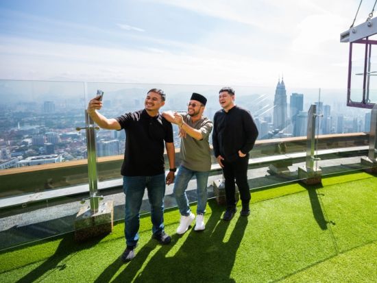 クアラルンプールタワー入場チケット事前予約サービス　360度パノラマの街並みを満喫！屋内デッキのみまたは屋外デッキのみも選択可能