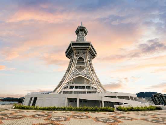 マハ・タワー「Maha Tower」スカイデッキ入場　クアの街＆アンダマン海を一望！空に浮かぶ感動ビュー＜サンセットチケットあり＞