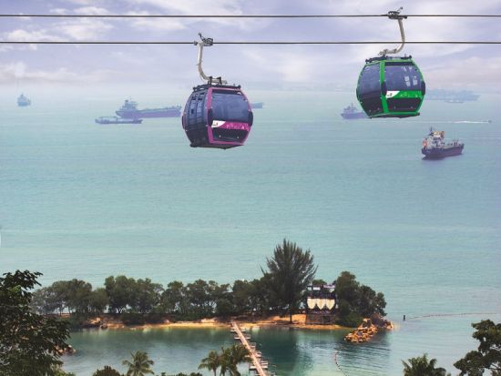 シンガポールケーブルカー　往復乗車券事前予約