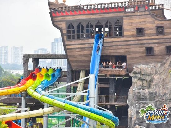 スプラッシュアウト・ランカウイ「Splash Out Langkawi」入場券事前予約サービス　全12アトラクションで1日水遊び満喫！