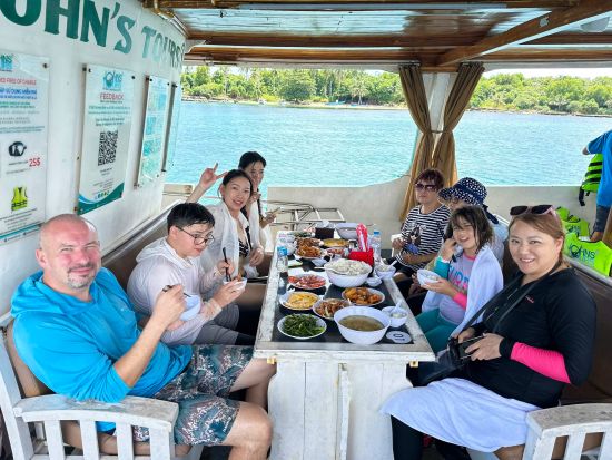 ボートで行く2島巡り　釣り＆シュノーケリング スオン島またはガムギー島＆メイ ルット トロン島＜1日／英語ガイド／昼食付き＞