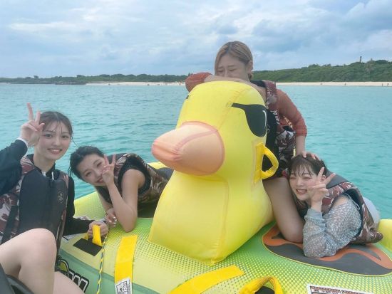 【貸切】マリンスポーツ7種遊び放題プラン！バナナボートやジェットスキーなど7種類乗り放題＜1～3時間／3歳以上／名護＞