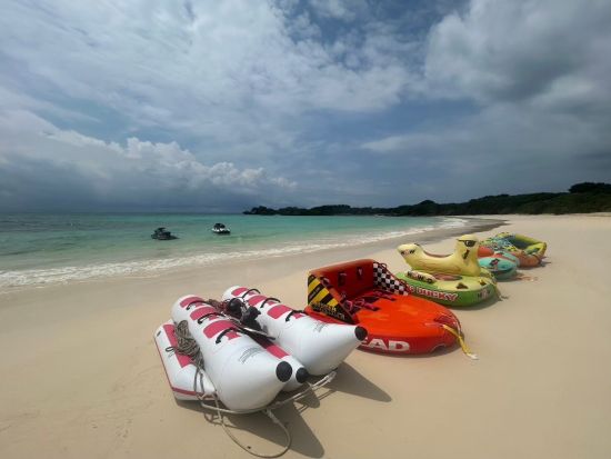 【貸切】マリンスポーツ7種遊び放題プラン！バナナボートやジェットスキーなど7種類乗り放題＜1～3時間／3歳以上／名護＞