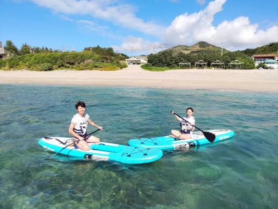 SUP体験 選べるシュノーケリング付きプラン 珊瑚と熱帯魚を満喫＜1～2時間／5歳以上／名護＞