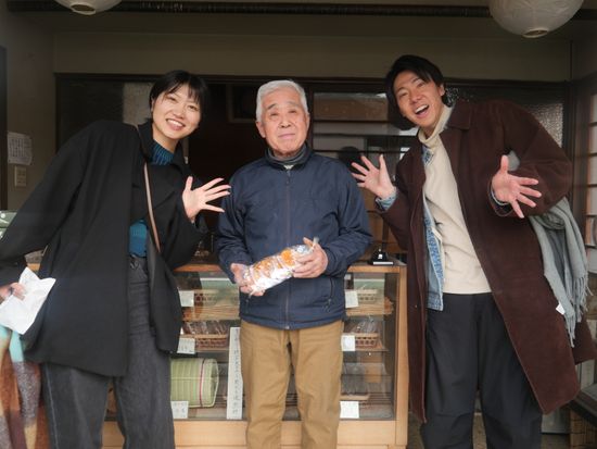 老舗の草加せんべい屋さんを訪問