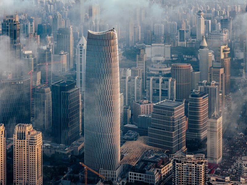 太平洋新天地观光厅 塔身外立面