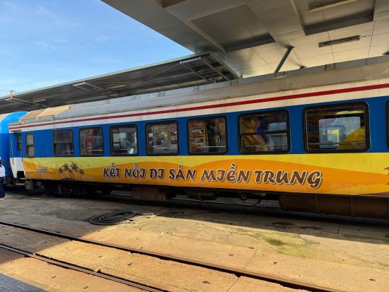 ベトナム統一鉄道【ダナン～フエ】 チケット代行予約（ガイドなし）//ダナン市内のラウンジ利用可能